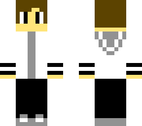 orcare with his white jacket and grey shirt