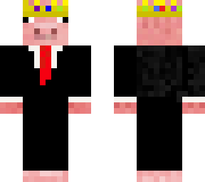 pig in a suit