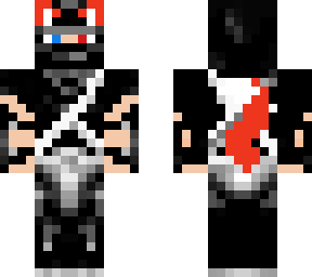 red black fox ninja assassin (silver silver silver silver silver silver silver)-
