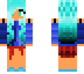 reuploaded aquaish girl
