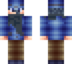 riley with scarf