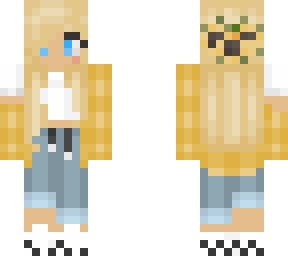 Sunflower Blonde edit | Minecraft Skin