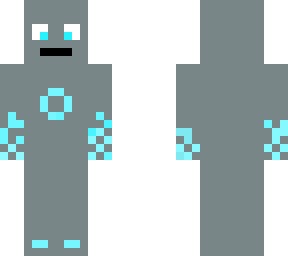 teal robot armour