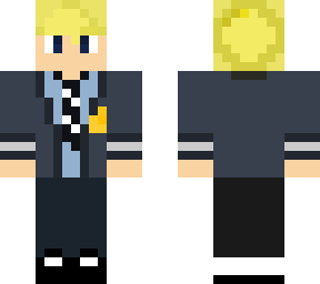 blonde school boy