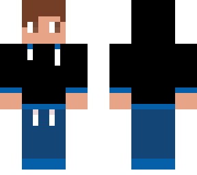 blue and black boy