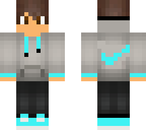 blue nike cool boy