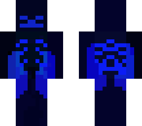 blue skeleton
