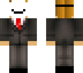 business man with mask