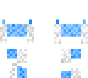 cheerleader outfit ( blue )