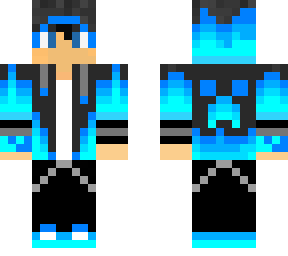 creeper blue boy
