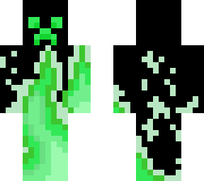 creeper head flame