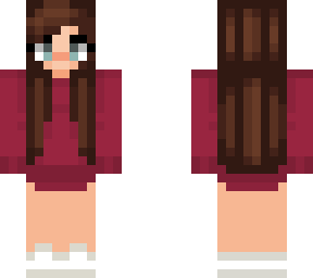 cute maroon girl