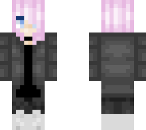 emo coat girl
