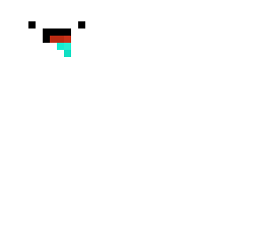 floating face