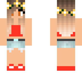 flower crown girl