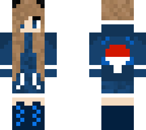 girl wearing a sasuke hoodie (fixed)