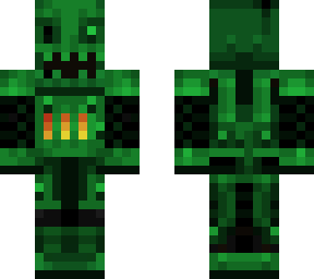 green steampunk robot