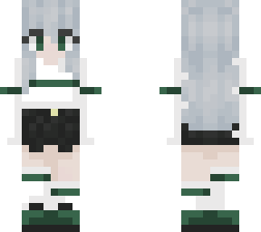 green stripe girl