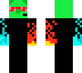 gummy bear in jacket fire/ice