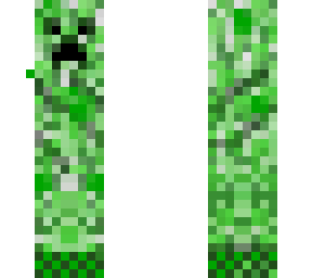 minecraft detailed creeper oof