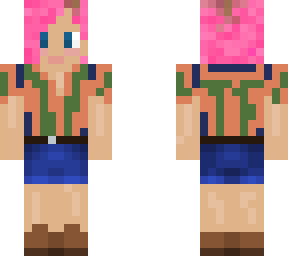 pink hair me