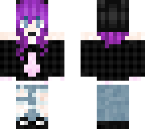 purple hair
