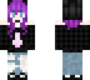 purple hair