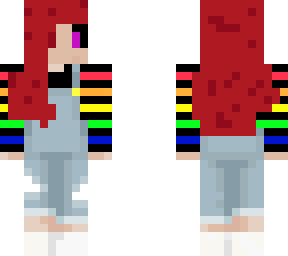 rainbow overalls