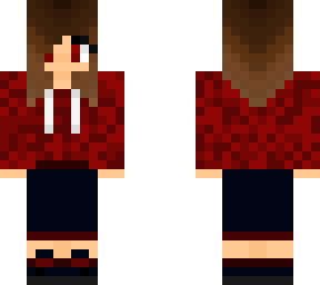 red hoodie tomboy