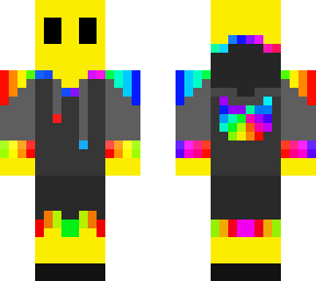 simple rainbow sweater
