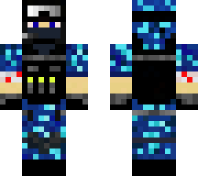 xnelson19x skin (u.s navy soldier camouflage: blue tiger)