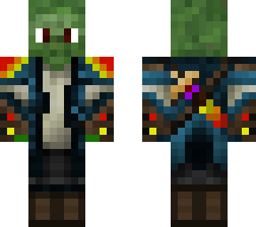 zombie warrior (with a little rainbow)
