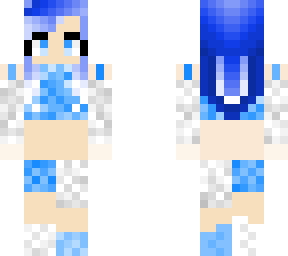 (updated) blue cheerleader