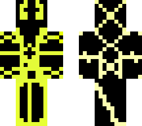 black and yellow