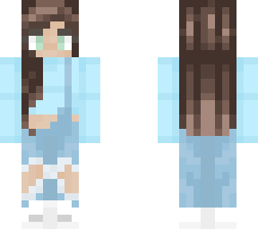 blue girl