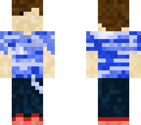 blue shirt dude