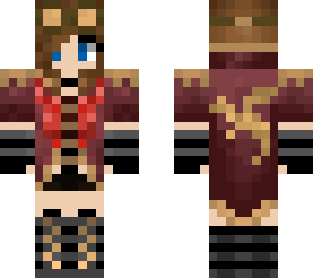 brown hair steampunk