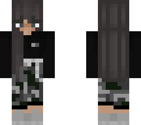 cute trendy black camo pants girl