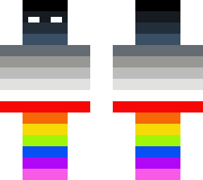 dark rainbow skin no outer layer
