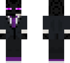 Enderman in a suit | Minecraft Skin