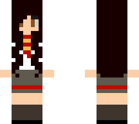 me in my gryffindor uniform and gryffindor pyjama