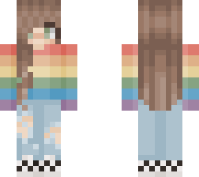rainbow winter girl 2