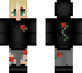 rose hoodie dude