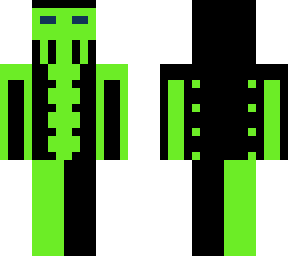 skully-green and black