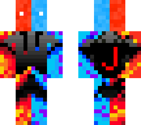 water and fire man