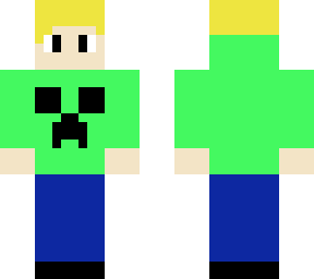 (remade) creeper hoodie boy