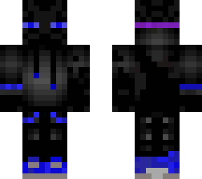 blue ender man