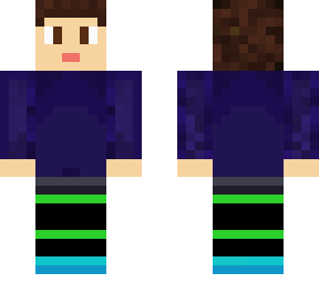blue shirt