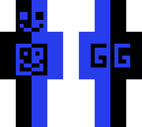 blue smiley man