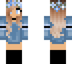 blue sweater